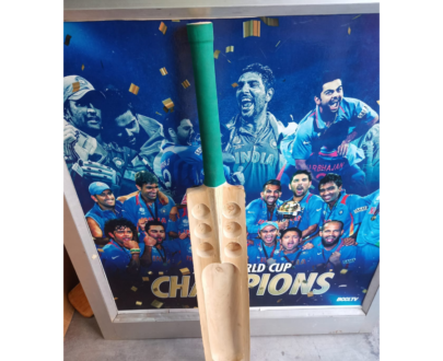 Scoop Bat Kashmir Willow Rubber Cane Handle