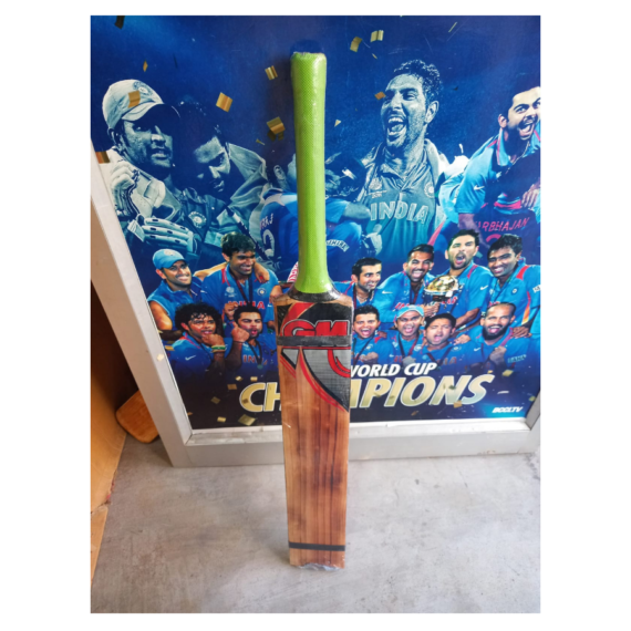 GM Chrome Kashmir Willow Scoop Bat Fired Wood - Image 2