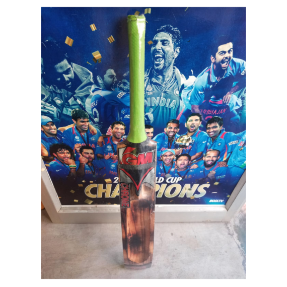 GM Chrome Kashmir Willow Scoop Bat Fired Wood